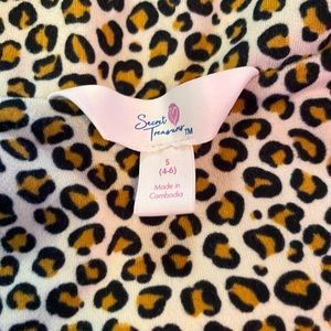 Cheetah print pajamas